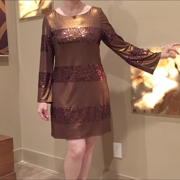 Retro 60s style beaded evening sheath