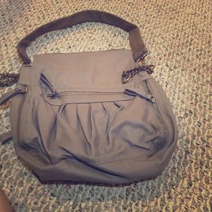 Grey purse