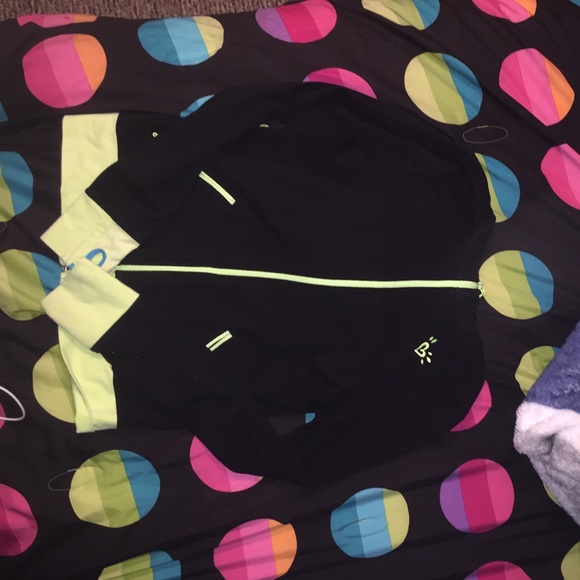 Black hoodie with thumb holders