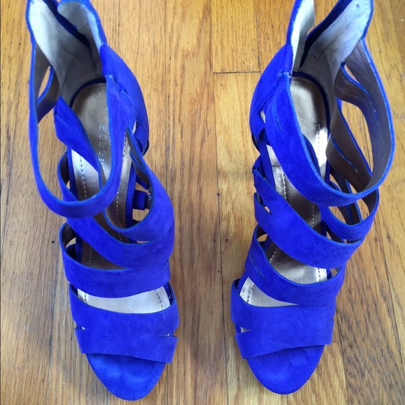 Blue/Cobalt BCBGeneration Heels - Picture 2 of 4