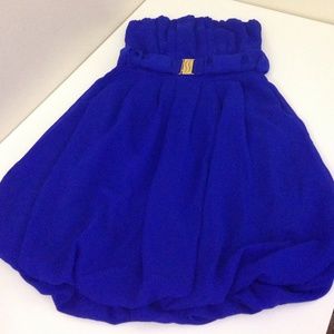 Royal blue dress