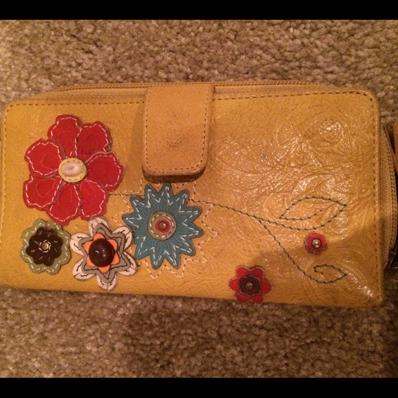 Fossil leather wallet