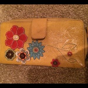 Fossil leather wallet