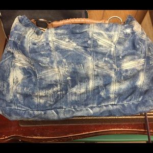 Express denim bag