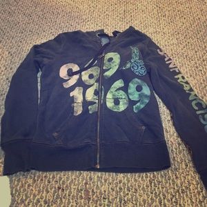 De stressed Gap Zip up