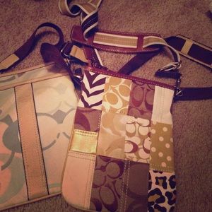 Coach cross body purses