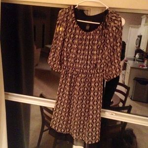 Black and Tan business casual dress