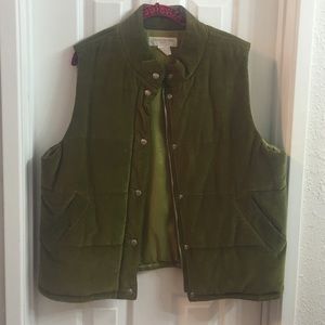 Jones of New York....Olive green vest