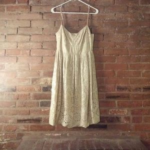 DKNY Gold Dress