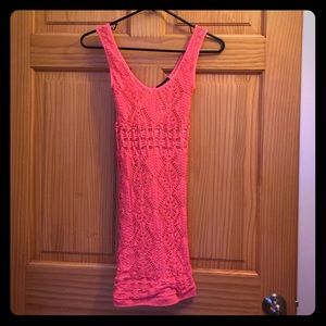 Bebe pink p/s dress!