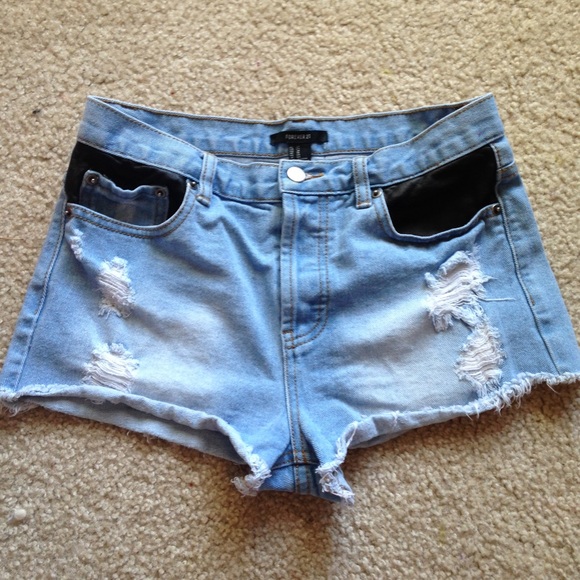 Forever 21 high waisted shorts