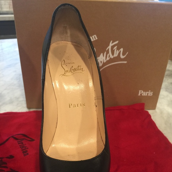 Christian Louboutin Daffoudil Black Heels - Picture 3 of 3