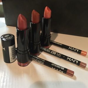 Nyx makeup cosmetics lip bundle