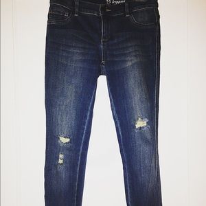 NY&C ripped boyfriend jeans Size 2