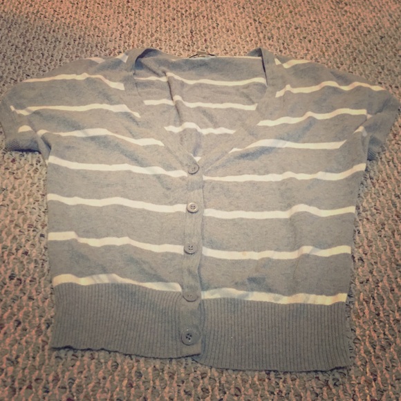 Striped cardigan