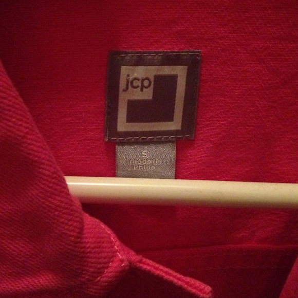 Pink denim jacket from jcp - Picture 2 of 2