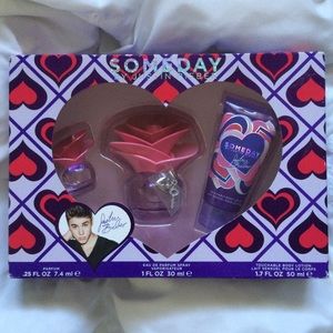 Someday perfume set by Justin bieber