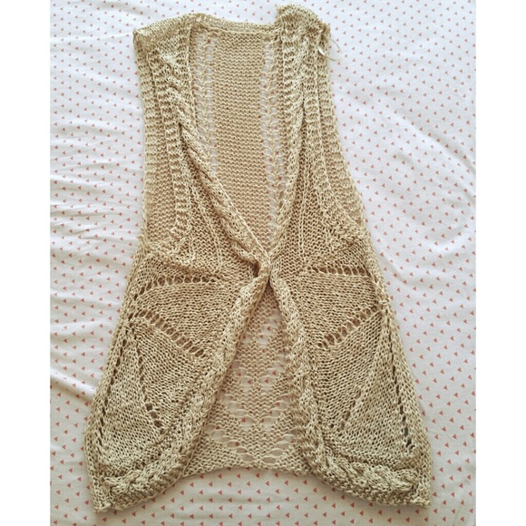 [SOLD ON MERCARI] Bohemian woven vest