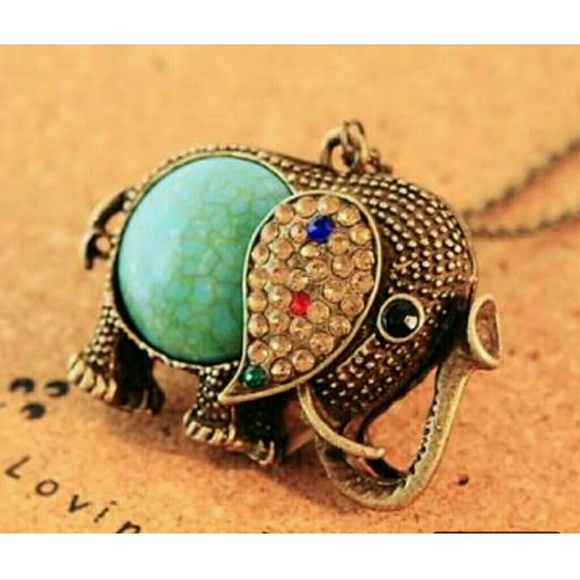 Indian elephant necklace