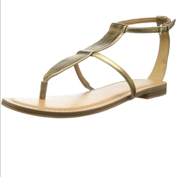 Gold Fischer Sandals