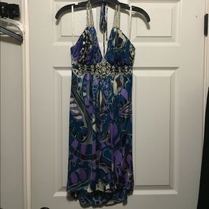 Sky top or dress size L
