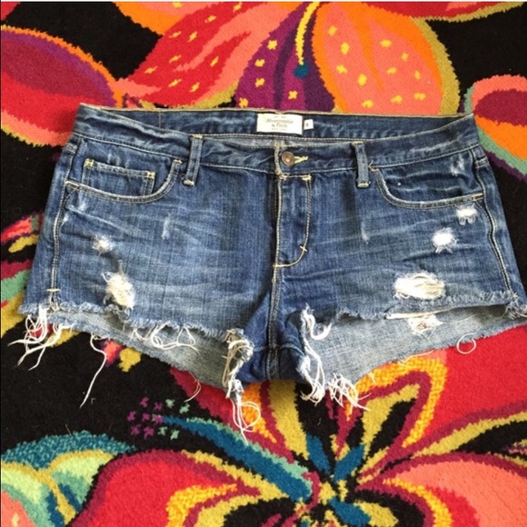 Reserved: A&F Jean Shorts