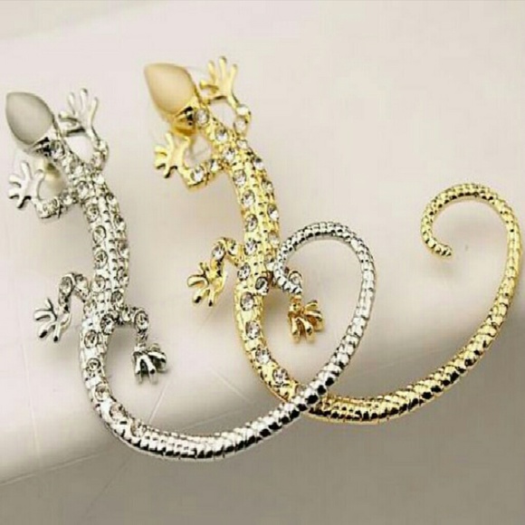 Lizard earrings