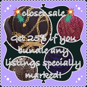 💥closet sale💥