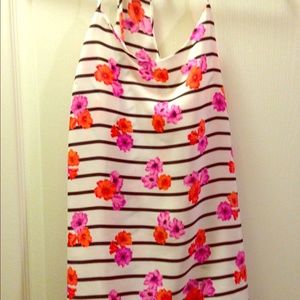 J Crew Factory silky racer back tank