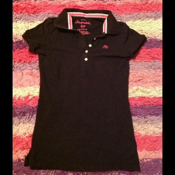 GIRLS black Aeropostale polo!!