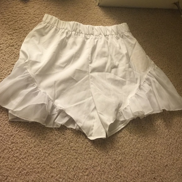 White shorts