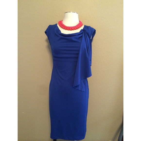 Chadwick's dress 2P Cobalt Blue with body shaper