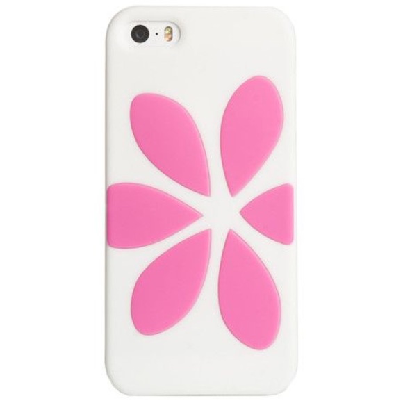 Agent 18 White and Pink Floral iPhone Case - 5/5s