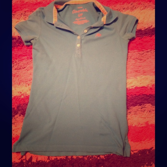 GIRLS turquoise Aeropostale polo!!