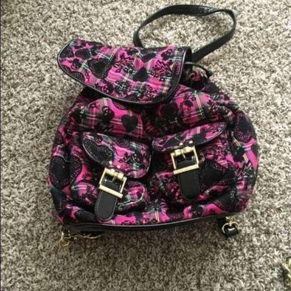 Betsey Johnson book bag