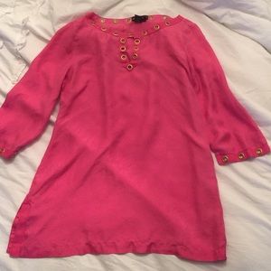 Dana Buchman pink dress/ tunic top