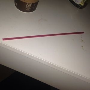Slightly used wawa straw