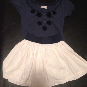 Cream colored Abercrombie skirt