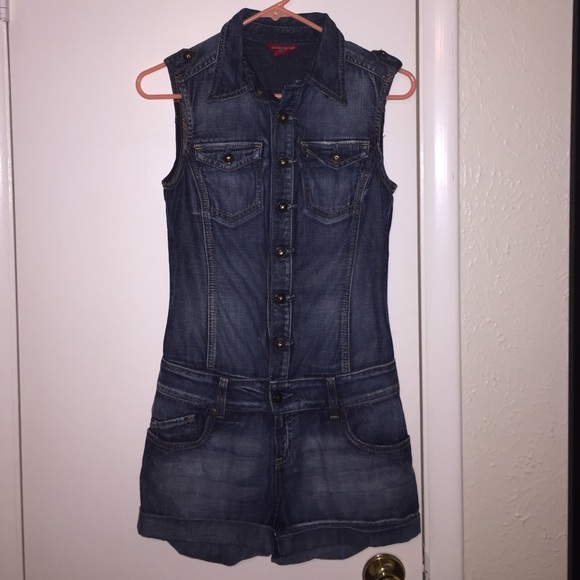 Denim Guess Romper