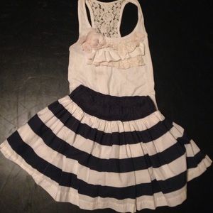 White tank top Abercrombie