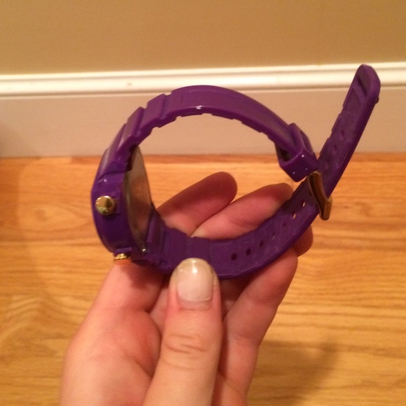 Adidas purple watch. main image 4