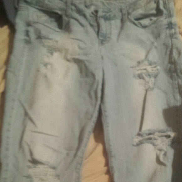 American Eagle skinny kick jeans