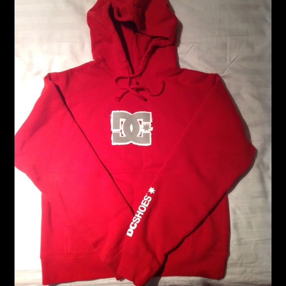 Like New DC Shoes Red Sweatshirt