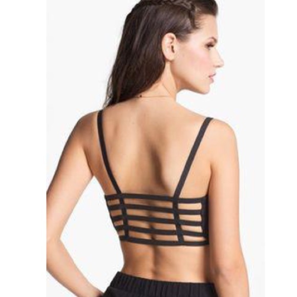 Strappy back bralette