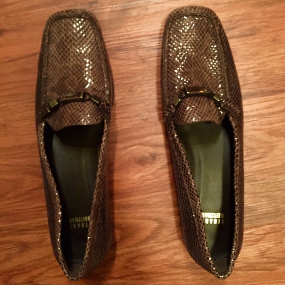 Stuart Weitzman jeweled loafers