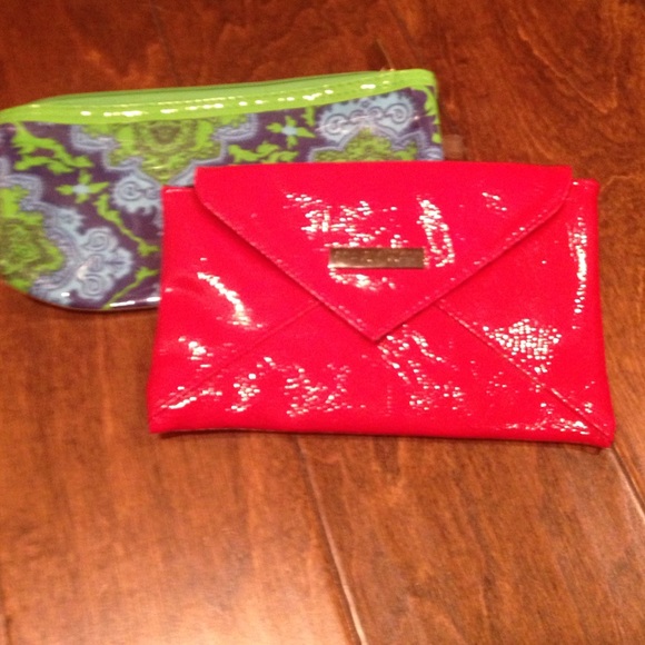 A Mary Kay and Macbeth cosmetic bags