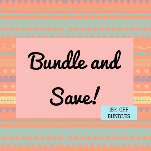 Save an extra 15% by bundling 2 or more items