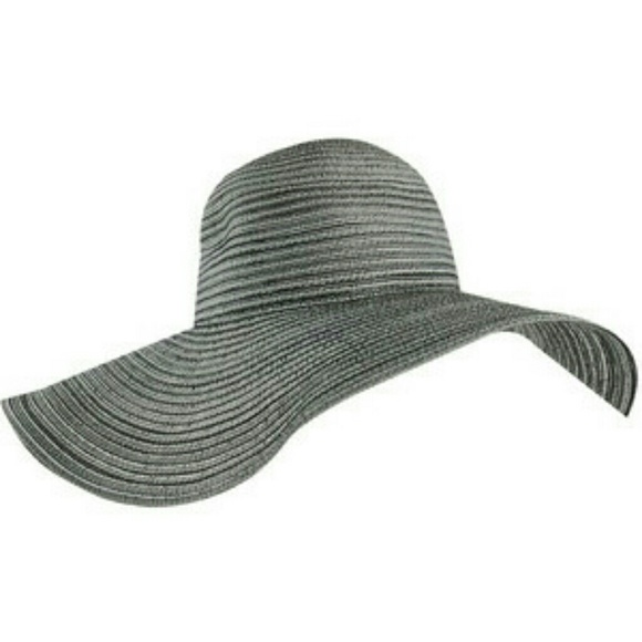Black Floppy Sun Hat