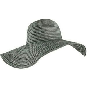 Black Floppy Sun Hat