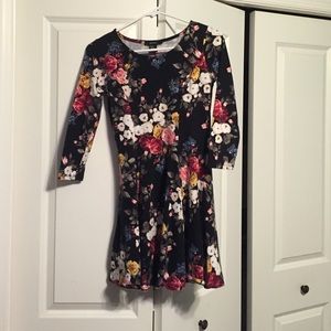 Long Sleeve Floral Dress